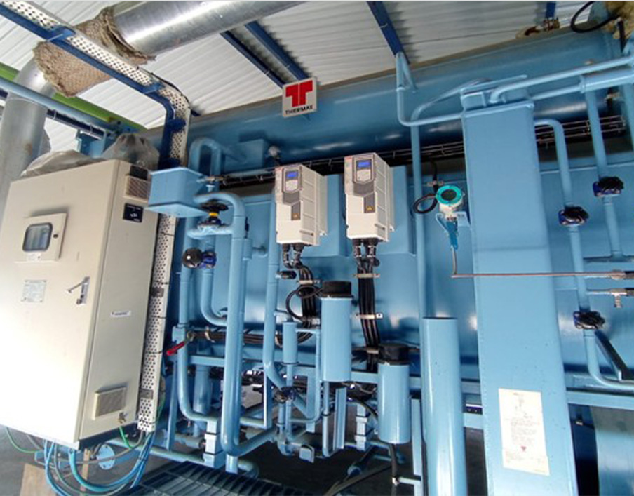 Bơm nhiệt hấp thụ chạy bằng hơi nước